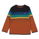 Black-Blue-Green Stripe T-Shirt > Nano