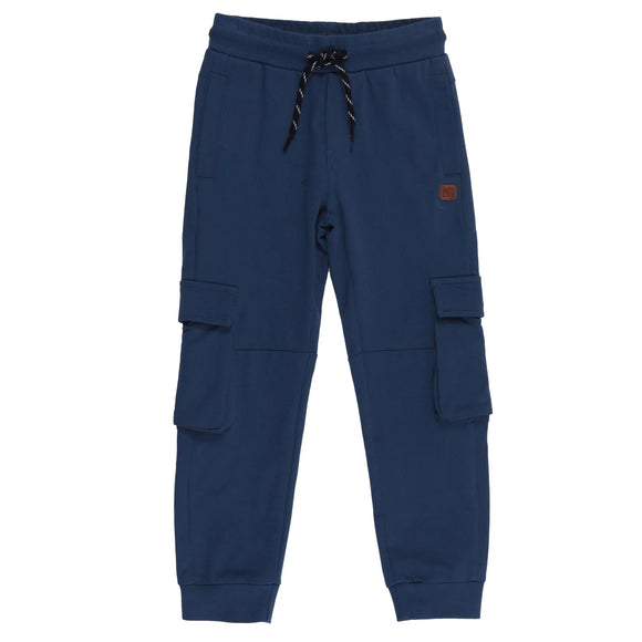 Navy-Blue Jogging Pants > Nano
