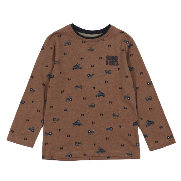 Farm Life Brown T-Shirt > Nano