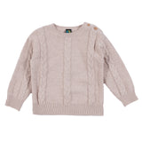 Beige Knit Sweater & Pant Set < Nano Baby-Toddler