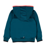 Boy's Teal Athletic Hooded Jacket > Nano Active Wear