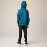Boy's Teal Athletic Hooded Jacket > Nano Active Wear