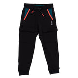 Boy's Black (Orange/Blue Trim) Athletic Pants > Nano Active Wear in size 7 only