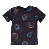 Boy's Black Athletic T-shirt > Nano Active Wear