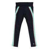 Navy - Mint Girl's Athletic Leggings  > Nano Active Wear