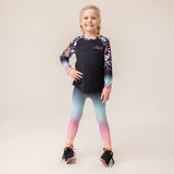 'Get Active' Black and Ombre T-shirt > Nano Athletic Wear