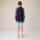 'Get Active' Black and Ombre T-shirt > Nano Athletic Wear