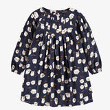 Deep Navy Dress with Sheep Pattern > Souris Mini (Baby-Youth)