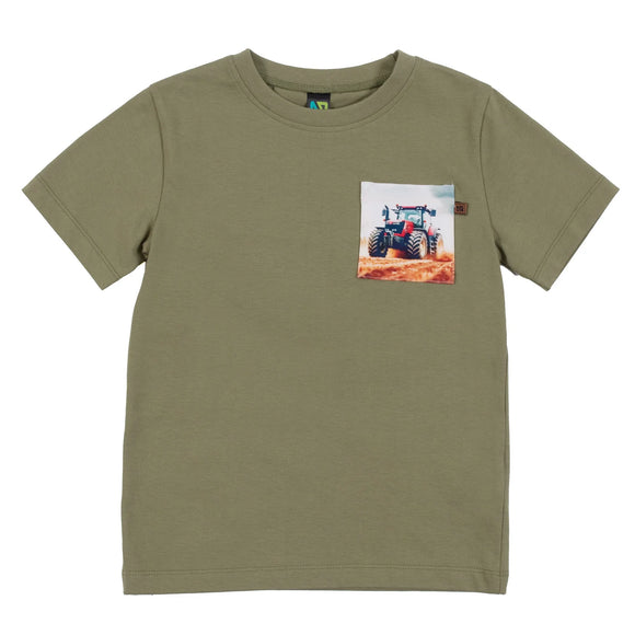Green Pocket (Tractor) T-Shirt > Nano