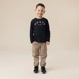 'Time to Ride' Black T-Shirt > Nano
