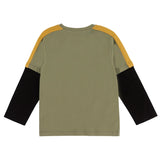 Motorcycle Layered Tee - Green > Nano