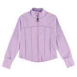 Lilac Zip Athletic Jacket > Nano Active Wear