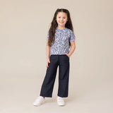 Girl's Navy Athletic Jogging Pants  > Nano Active Wear
