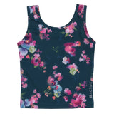 Tank Top - Teal-Mauve Floral > Nano