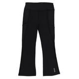 Black Athletic Flare Leggings  > Nano Active Wear