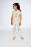 Strawberry Kitty Organic Pajama Set > Deux Par Deux