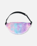 Pastel Multicolour Faux Fur Fanny Bag > Deux Par Deux