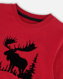 Majestic Moose T-shirt > Deux Par Deux (Jester Red)