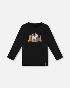 Moose T-shirt > Deux Par Deux (Antharite Black)