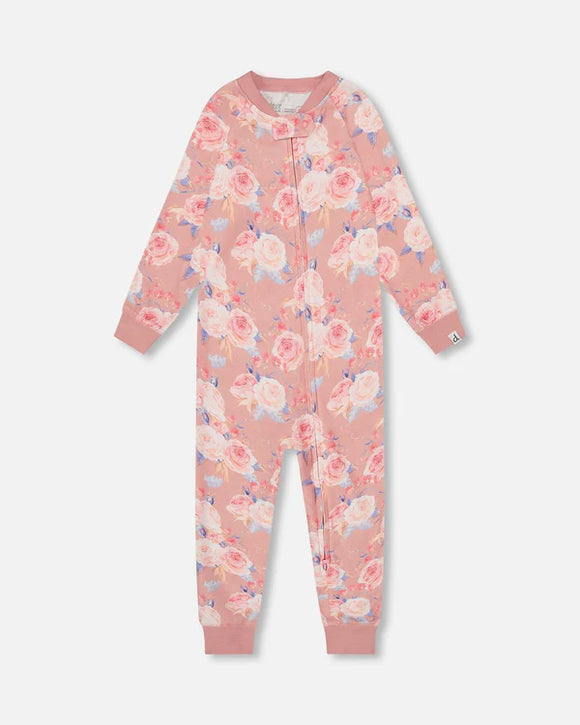 Roses Organic ONE-PIECE Pajama > Deux Par Deux