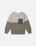 Super Soft Raglan > Deux Par Deux (Gray-Sage)