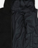 Reversible Black Sherpa Jacket  > Deux Par Deux size 8 & 10