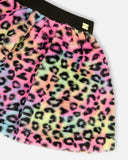 Multicoloured Cheetah Faux Skirt > Deux Par Deux