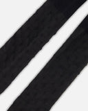 Knit Tights - Black Anthracite > Deux Par Deux