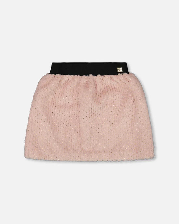 Pink Sparkle Faux Skirt > Deux Par Deux