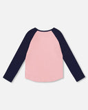 Unicorn Jersey Raglan Tee > Deux Par Deux Dusty Pink
