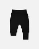 Black Evolution Organic Cotton Pants > Deux Par Deux
