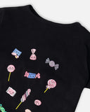 Black Candy Tee > Deux Par Deux  - Organic Cotton in size 8 only