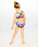 Two-Piece Blue Floral Swimsuit > Deux Par Deux