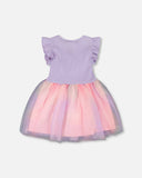 Lilac And Gradient Dress > Deux Par Deux