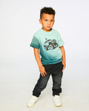 Monster Truck Gradient Organic Cotton T-shirt > Deux Par Deux