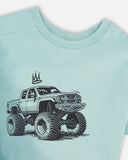 Monster Truck Gradient Organic Cotton T-shirt > Deux Par Deux