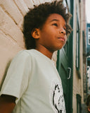 Fish Organic Cotton Sage T-shirt > Deux Par Deux