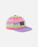 Rainbow Stripe < Deux Par Deux Floral Print Cap
