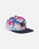 Gradient Roses < Deux Par Deux Navy Flower Cap