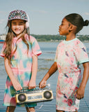 Gradient Leopard < Deux Par Deux Multi-Colour Cap