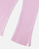 Lilac Crinkle Jersey Legging - Deux Par Deux (Lavendula)