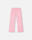 Begonia Pink Crinkle Jersey Legging - Deux Par Deux