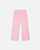 Begonia Pink Crinkle Jersey Legging - Deux Par Deux