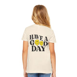 Have A Good Day Tee > Portage and Main in Heather Dust
