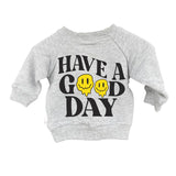 Have a GOOD DAY  Raglan (Grey) > Portage And Main