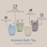 Noüka Animal Bath Toys - Canada Collection