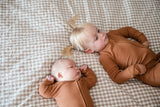 Autumn Waffle Bamboo Convertible Footie Sleeper > KINDEREN