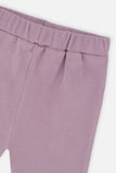 Purple Flower Hearts Set - Organic Cotton  > Deux Par Deux