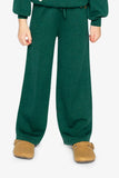 Flare Pants Jasper Green - Deux Par Deux