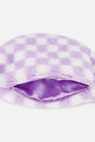 Lilac Check Waist Bag - Fanny Pack < Deux Par Deux